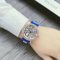 ราคา Guess นาฬิกาข้อมือลําลอง สายยาง หน้าปัดลายกราฟฟิติ แฟชั่นสําหรับผู้หญิง (19669206625)