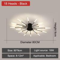 ราคา โคมระย้า Led สไตล์นอร์ดิก โคมไฟระย้าโมเดิร์น โคมไฟระย้าห้องนั่งเล่น ไฟระย้า ทองดำ (19936258281)