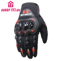 ราคา ถุงมือกันลื่นขี่มอเตอร์ไซค์ผู้ชายสำหรับนักขี่มอเตอร์ไซค์ (18303334527)
