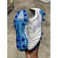 ราคา รองเท้าสตั๊ดสีแดงขาว Mizuno Japan รองเท้าสตั๊ดสีขาวม่วง Mizuno Japan และประกันคุณภาพสินค้าตรงปกตรงป้ายหนังวัวฟอกนิ่ม (15623208240)