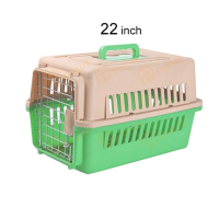 ราคา กรงพกพาสัตว์เลี้ยง กรงพกพามีหูจับ กรงหิ้ว กรงแมว กรงสุนัข 48ซม 58ซม กล่องใส่สัตว์เลี้ยง กรงเดินทาง Pet Carrier Papyy (14957010875)