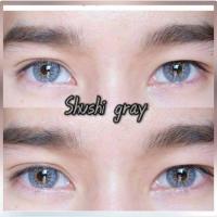 ราคา คอนแทคเลนส์ รุ่น Sushi ยี่ห้อ Pretty doll ตาโต มีสี เทา ตาล สายตาปกติ (17437410709)