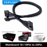 ราคา ASUS ROG THOR STRIX Modular Cable SATA IDE 4Pin CPU GPU PCIe 8Pin Dual 8Pin แขนยาวสำหรับ ROG THOR STRIX GOLD Platinum Full Modular 650W 750W 850W 1000W 1200W แหล่งจ่ายไฟ (14257261222)