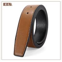 ราคา Belt Strap For Men Man New Men Belt Strap ชาย3 3 3 7ซม หนังวัว H เรียบเข็มขัดแถบใช้สองด้านกางเกงยีนส์เข็มขัดคาดเอวสำหรับชาย105 125ซม ไม่มีหัวเข็มขัด (13674773099)