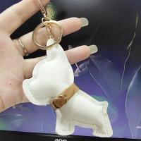 ราคา พวงกุญแจการ์ตูนสัตว์น่ารักสำหรับกระเป๋าผู้หญิงของขวัญจี้รูปสัตว์ทำจากหนัง PU ลายสุนัขบูลด็อกฝรั่งเศส (20825390151)