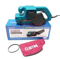 ราคา เครื่องขัดกระดาษทรายรถถัง เครื่องขัดกระดาษทรายสายพาน 3 นิ้ว CLINTON Belt Sander BS9901 (772760750)