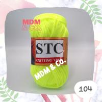 ราคา ไหมพรมเส้นใหญ่ สีล้วน ตรา STC ขนาดเส้น 3 มิล สีสวยน่ารักมากๆ ถักง่าย (18882979101)