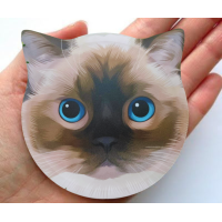 ราคา พร้อมส่ง ที่รองแก้วน้องแมว แผ่นหินรองแก้ว หินรองแก้ว ที่รองแก้ว จานรองแก้ว น้องแมว ทำความสะอาดง่าย (19324980232)