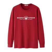 ราคา AZHEN STUDIO เสื้อยืดแขนยาวผู้ชายผ้าฝ้ายทรงหลวมเสื้อคอกลมขนาดใหญ่พิเศษสำหรับคนอ้วนบางเสื้อผ้ากีฬาลำลองใหม่ (14444788446)