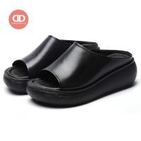 ราคา พร้อมส่ง D013 รองเท้าแตะแบบสวม ส้นเตารีด น้ำหนักเบา สูง 1 5 นิ้ว (19213112815)