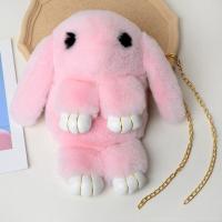 ราคา กระเป๋ากระต่ายขนนิ่ม กระเป๋าสะพายข้าง กระต่ายขนยาวสุดน่ารัก ขนยาว BAG05 (18260256569)