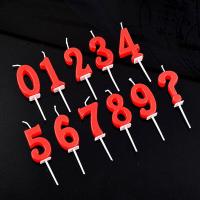 ราคา เทียนไร้ควันจำนวน1ชิ้นเทียนเค้กสำหรับตกแต่งเค้กอุปกรณ์แต่งหน้าเค้กปาร์ตี้เทียนวันเกิดสีแดงจำนวน0 9เทียนสำหรับวันเกิด (14819371336)