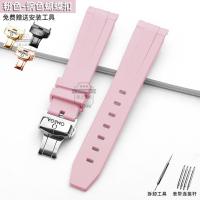 ราคา Suitable for Omega Swatch Joint Planet Series Moon Mercury Curved Rubber Strap Mens Waterproof 20m (17314140979)