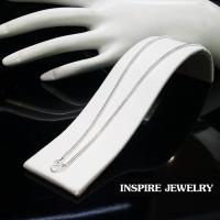 ราคา Inspire Jewelry สร้อยคอลายกระดูกงู น้ำหนัก 2 บาท มีให้เลือก งานกะไหล่เงิน ยาว 24 (112155541)