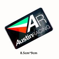 ราคา Aluminum 3D Heat resistant Motorcycle Exhaust Pipe Sticker Cool Personality For AR Austin Racing Emblem Decal (20857424010)