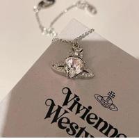 ราคา 2023ดั้งเดิมสร้อยคอแบบดั้งเดิมของราชินีวิเวียนเวสต์วู้ดเพชรส่องประกายใหญ่ความรักดาวเสาร์ประดับด้วยแสงหรูหราในสไตล์ราชินีดาวใหม่ (20638816683)