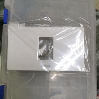 ราคา สวิตช์ ปลั๊ก ปลั๊กกราวน์คู่ Philips ฟิลิปส์ รุ่น LeafStyle สามารถใส่กับพานาโซนิค รุ่นใหม่ได้ (20125967633)