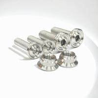 ราคา น็อตยึดโช็คXmax หัวสนาม เฟือง ก้นหอยลึก ก้นหอยแบน เกลี้ยงปีก พร้อมตัวเมีย 1ชุด6ตัว โช็คเดิม โช็คแต่ง ราคาชุดละ (20666665613)