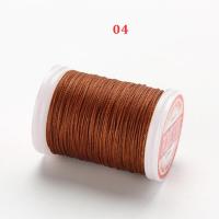 ราคา Jhj0 120เมตร ม้วน DIY หัตถกรรมสำหรับเครื่องประดับสานถักแว็กซ์ด้ายรอบโพลีเอสเตอร์สายเชือก0 5มิลลิเมตรหนังที่แข็งแกร่งจักรเย็บผ้า (16568734337)