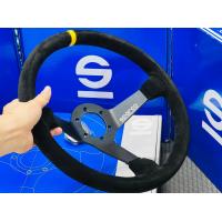 ราคา พวงมาลัย New Sparco R325 Ver 2023 ก้านยก หนังกลับ แท้ Made in ltaly ขนาด 350 mm ยก 95 mm แป้นแตรเปลี่ยนโลโก้ได้ 3 แบบๆๆ (20940735050)