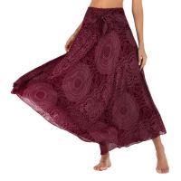 ราคา ชุดเดรสปาร์ตี้ลำลองกระโปรงคาวาอีลาสติกสำหรับผู้หญิงเอวยาวลายดอกไม้กระโปรงโบฮีเมียนยิปซีกระโปรงดอกไม้ฮิปปี้ (20117160495)