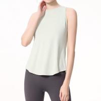 ราคา LuluNew Yoga Sports Short Sleeve Classic Crewneck Mesh Panel Soft Material Running Top 1318 (17837036575)