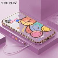 ราคา Hontinga เคสโทรศัพท์สำหรับ Huawei Nova 3 Nova 3iเคสแฟชั่นลายการ์ตูนหมีหรูหราชุบโครเมี่ยม TPU เนื้อนิ่มฝาครอบทั้งหมดเคสป้องกันกล้องกัน Gores เคสยางสำหรับเด็กผู้หญิง (11217937679)