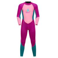 ราคา แถมหมวก สำหรับเด็กโต ชุดว่ายน้ำเด็กควบคุมอุณหภูมิ ซิปหลัง แขนยาว กันหนาว Swimsuit แถมหมวก พร้อมส่งในไทย (17721438662)