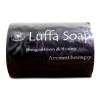 ราคา สบู่ใยบวบผสมมังคุดและน้ำผึ้ง Luffa Soap Mangosteen Honey Aromatherapy 100 กรัม สายบัว (10421602568)