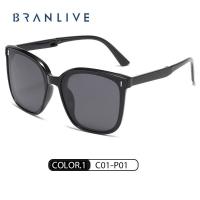 ราคา BRANLIVE DR แว่นกันแดดกรอบใส แว่นตาพับได้ foldable glasses (15141892482)