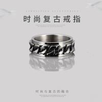 ราคา หมวกขวดเปิดนักเรียนชายหมุนได้แบบเรียบง่ายแหวนที่เปิดขวดแหวนเหล็กไทเทเนียมเนื้อแหวนคู่ติดทนนาน (17042354771)