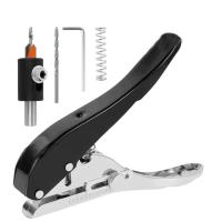 ราคา 8มม สกรูเจาะกระดาษครอบคลุมรูเจาะรูกลมคีมเจาะรูปถ่ายบัตรเครดิตชุดคีมเครื่องเจาะทรงกลมมุม (20241202395)