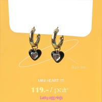 ราคา ต่างหูดินปั้น Clay earrings miniheart made to order 3 5 day (15079346767)