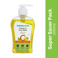 ราคา Mamaearth Vitamin C Face Wash with Vitamin C and Turmeric for Skin Illumination 250ml (14952052752)