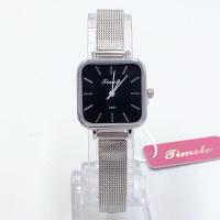 ราคา นาฬิกา TIMELE นาฬิกา ผู้หญิง แบรนด์แท้ นาฬิกาทางการ สายนาฬิกา สแตนเลส หน้าปัดขนาด 23 และ 21 มม (20583357861)