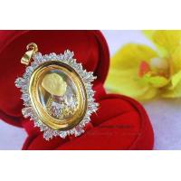 ราคา ManeeNopparut มณีณพรัช จี้รัชกาลที่5 สามกษัติย์ กรอบเพชรซีก 3 3 5ซมรุ่น NR021 (108883651)