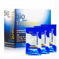 ราคา ไบโอทรีทเม้นท์ กรีนไบโอ ทรีทเม้นท์ผม bio ซองสีน้ำเงิน หมักผม ครีมหมักผม 24 ซอง 1 กล่อง (19221766190)