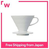 ราคา HARIO ที่ดริปกาแฟ V60 02เซรามิคกาแฟขาวหยด14ถ้วย VDC 02W (7817307012)