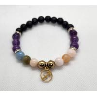 ราคา กำไลหินมงคล 12 ราศี ขนาด 8 มม Version 2 รวมหินเสริมการงาน การเงิน ความรักแต่ละราศี (20908758877)