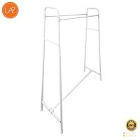 ราคา ราวแขวนตั้งพื้นทรงเอคู่ เหล็กเคลือบ AT HOME ขนาด 100 x 40 x 142 ซม สีขาว โปรโมชั่นสินค้าคุณภาพ (10689850422)