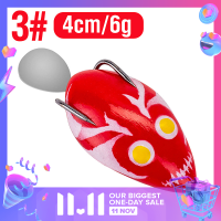 ราคา LANG Lu Yalei กบดัดแปลงกบสีดำ กบลอยน้ำได้4ซม 6ก ตะขอคู่ทำจากน้ำหยดเลื่อมเสียง (20512078834)