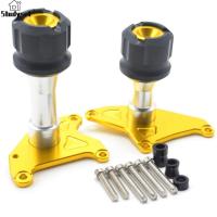 ราคา Studyset IN stock Motorcycle CNC Frame Slider Crash Pad Falling Protector Protection for HONDA MSX125 MSX125SF (19994151080)