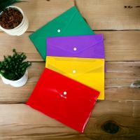 ราคา Vende A5 สีทึบ แฟ้มเอกสาร แฟ้มกระดุม สีสดใส คุณภาพส่งออก แฟ้ม (20937503320)
