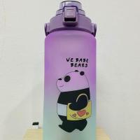 ราคา Vicases ขวดน้ำ 2 ลิตร ขวดน้ำ2ลิตร น่ารัก แบบพกพา superขนาดใหญ่ความจุกีฬา Water Bottles BPA FREE พลาสติก PC ป้องกันการตกแตกวัสดุปลอดภัยไม่เป็นอันตราย (19413561932)
