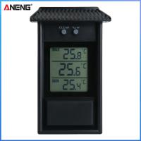 ราคา เทอร์โมมิเตอร์แบบดิจิตอลเทอร์โมมิเตอร์เครื่องวัดอุณหภูมิตู้เย็นฟังก์ชันความจำสำหรับสูงสุดต่ำสุดสิ่งแวดล้อมเครื่องวัดอุณหภูมิในครัวเรือนสำหรับติดผนังห้อง (21225353579)