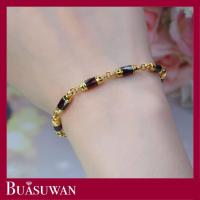 ราคา สร้อยข้อมือ โกเมนแท่ง ตัวเรือนทองคำแท้ 18K สร้อยข้อมือที่เหมาะสวมได้ในทุกๆวัน พร้อมใบรับประกันจากทางร้าน (19576599293)