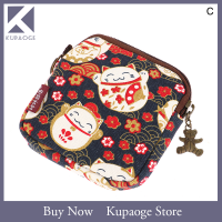 ราคา Kupaoge กระเป๋าย้อนยุคมินิ1ชิ้นกระเป๋าใส่บัตรกระเป๋ากระเป๋าสตางค์ใบสั้นลายการ์ตูนน่ารักกระเป๋าใส่เหรียญสำหรับผู้หญิง (20597456746)