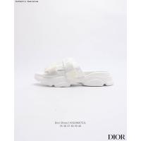 ราคา คริสเตียน ดิออร์ Authentic Christian Dior แท้ Dior D Wander Camouflage Slide Sandals Elevate Your Summer Style แบรนด์หรู รองเท้ากีฬา รองเท้าแตะ รองเท้าสำหรับวันหยุดฤดูร้อน รองเท้าแตะผู้ชาย รองเท้าแตะผ