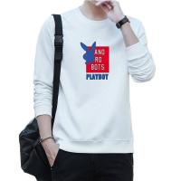 ราคา ผู้ชาย PLAYBOY พิมพ์ลายคอกลมเสื้อยืดแขนยาวเสื้อยืดแฟชั่นเสื้อลำลอง (7627889797)