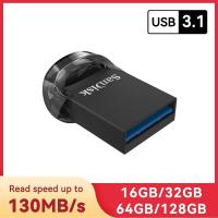 ราคา Sandisk USB3 1 CZ430ความจุ16GB 32GB 128GB แฟลชไดรฟ์ขนาดพอดีพิเศษอ่านได้ถึง130เมกะไบต์ วินาทีมินิไดรฟ์ความเร็วสูง USB 3 1 USB (21170979081)
